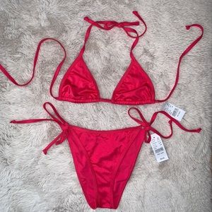 Pink Pacsun bikini set